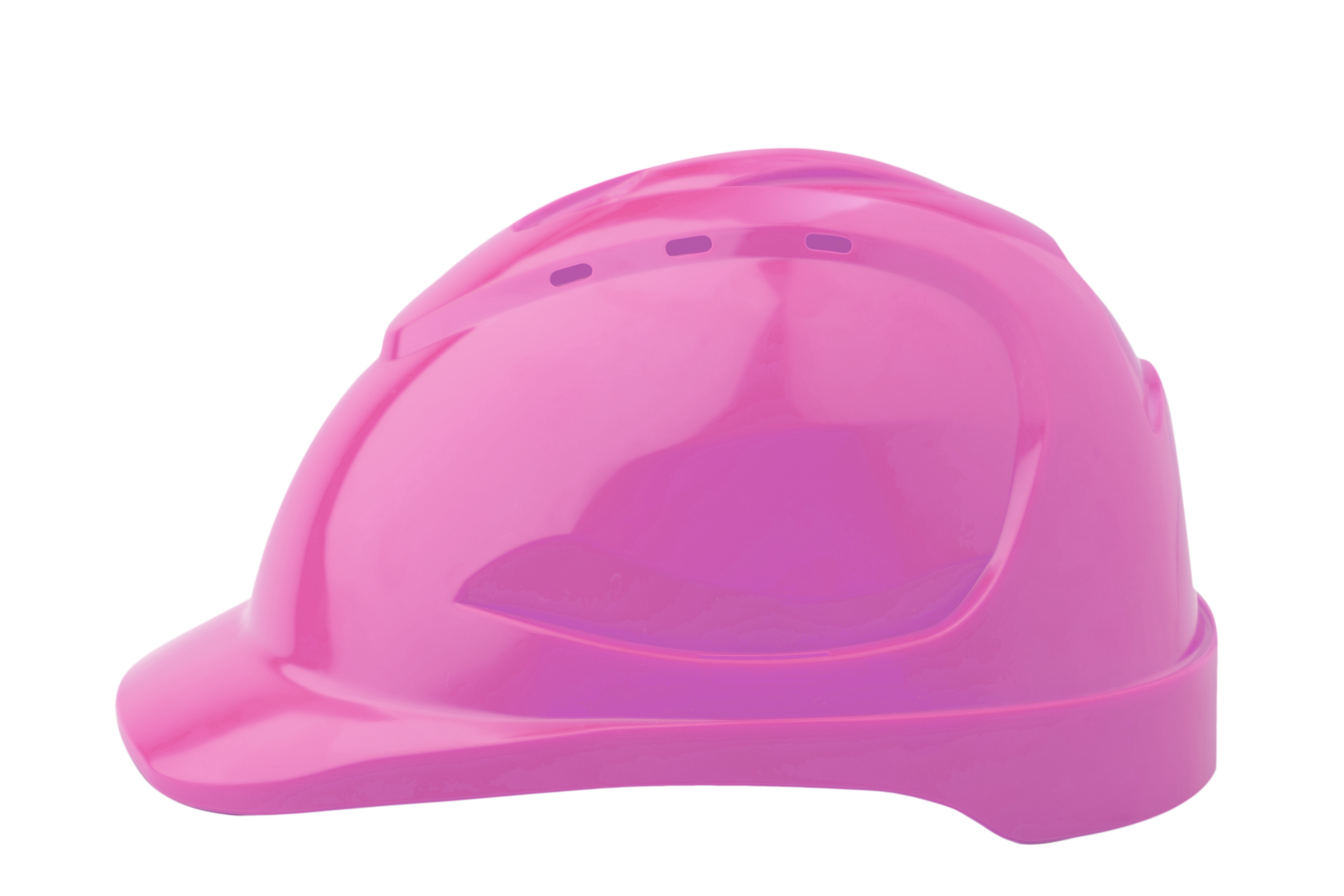 PRO CHOICE HARD HAT VENTED PINLOCK HARNESS - V9 FLURO PINK